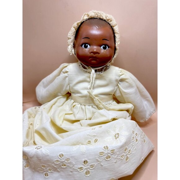 African American Doll. 10” Baby, Child Crying, Lonely Energy Paranormal, Haunted - Picture 1 of 15
